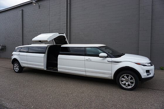 range rover with jet doors